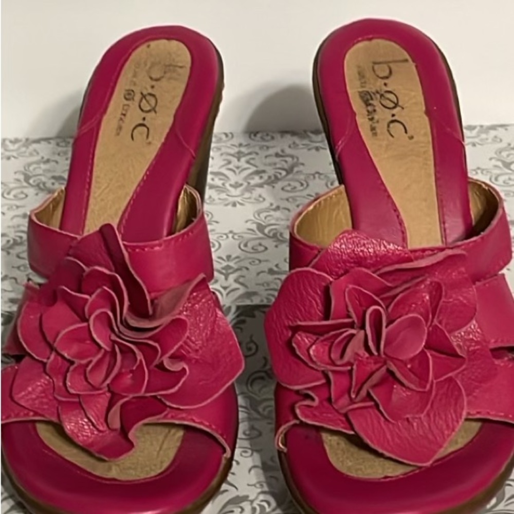 b.o.c heels sandals, size 7